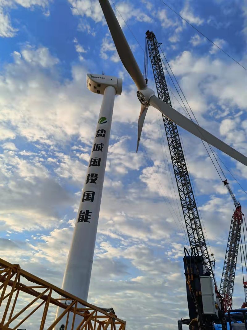 大豐港H5風(fēng)場(chǎng)風(fēng)電機(jī)安裝(圖2)